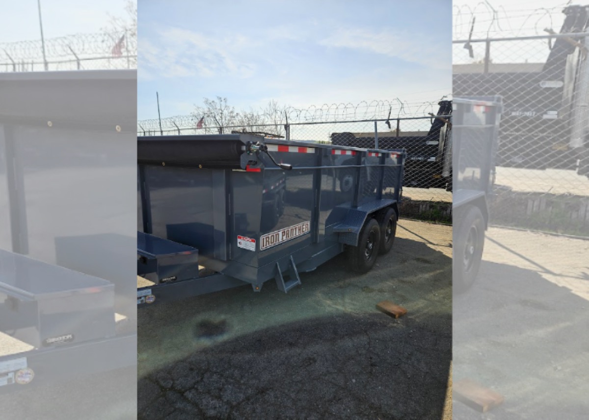 Dump Trailer at Lucky Luke's, Martinez CA